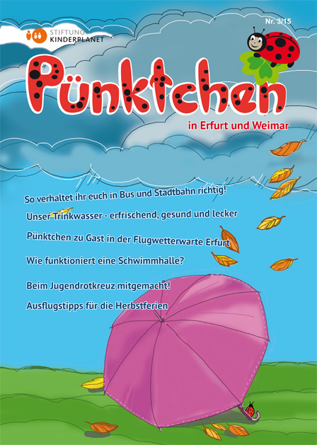 Das „Pünktchen“ Kindermagazin 3/2015 ist da