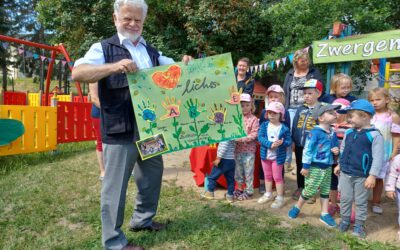 Spendenübergabe an JUL-Kindergarten „Zwergenvilla“ in Thangelstedt