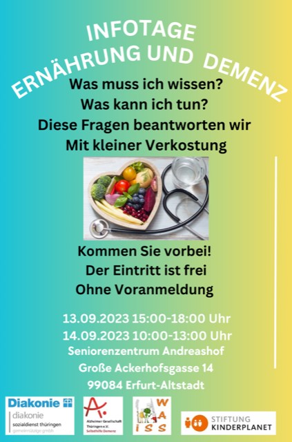 Infotage Ernährung und Demenz mit Julchens Kochmobil