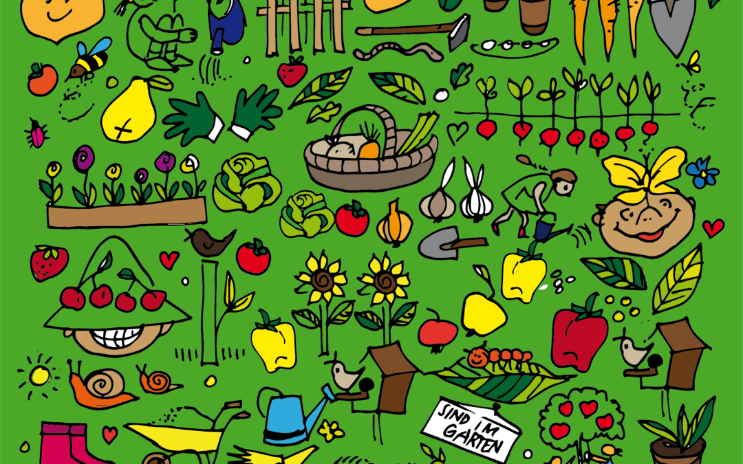 🌻 ERNTEZEIT bei „Gartenland in Kinderhand“! 🥕