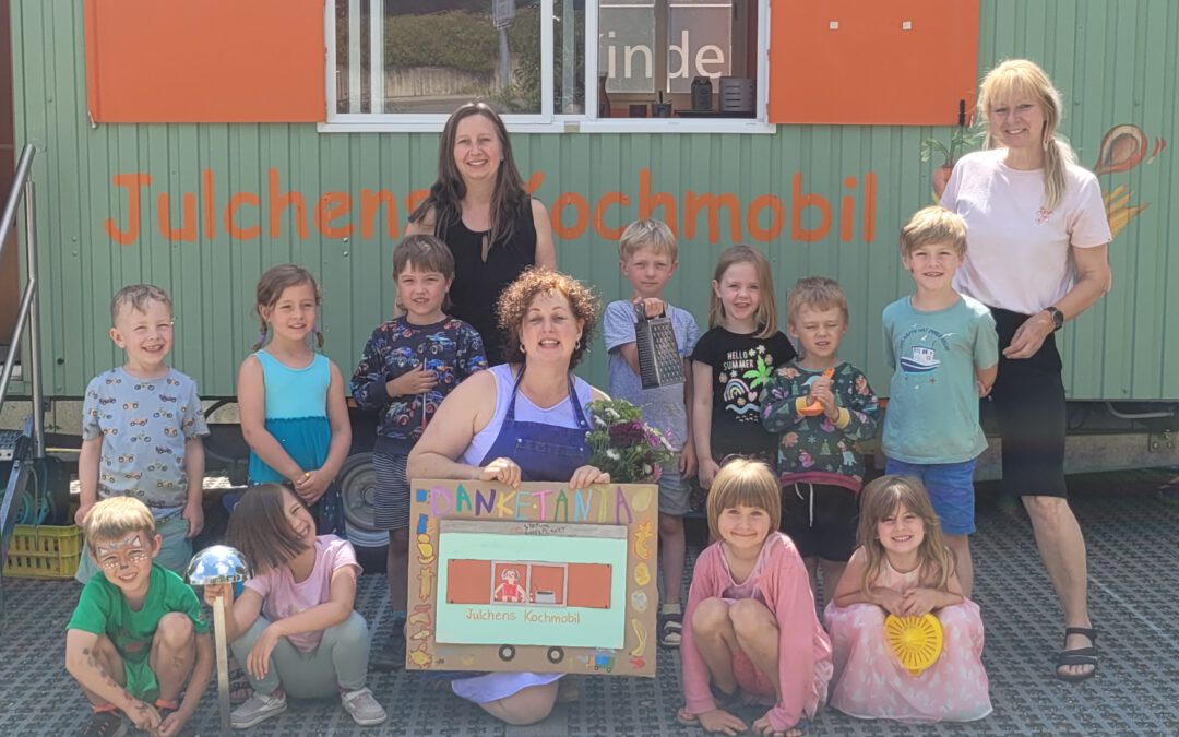 Julchens Kochmobil zu Gast in der Kita Sternschnuppe
